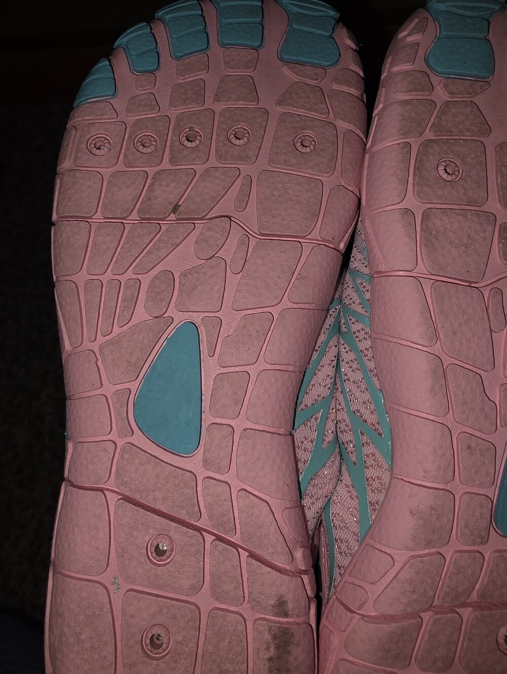 HF Pink & Turquoise Water-Ready Slip-On Sneakers EU 37 / US 7 - Picture 7 of 14